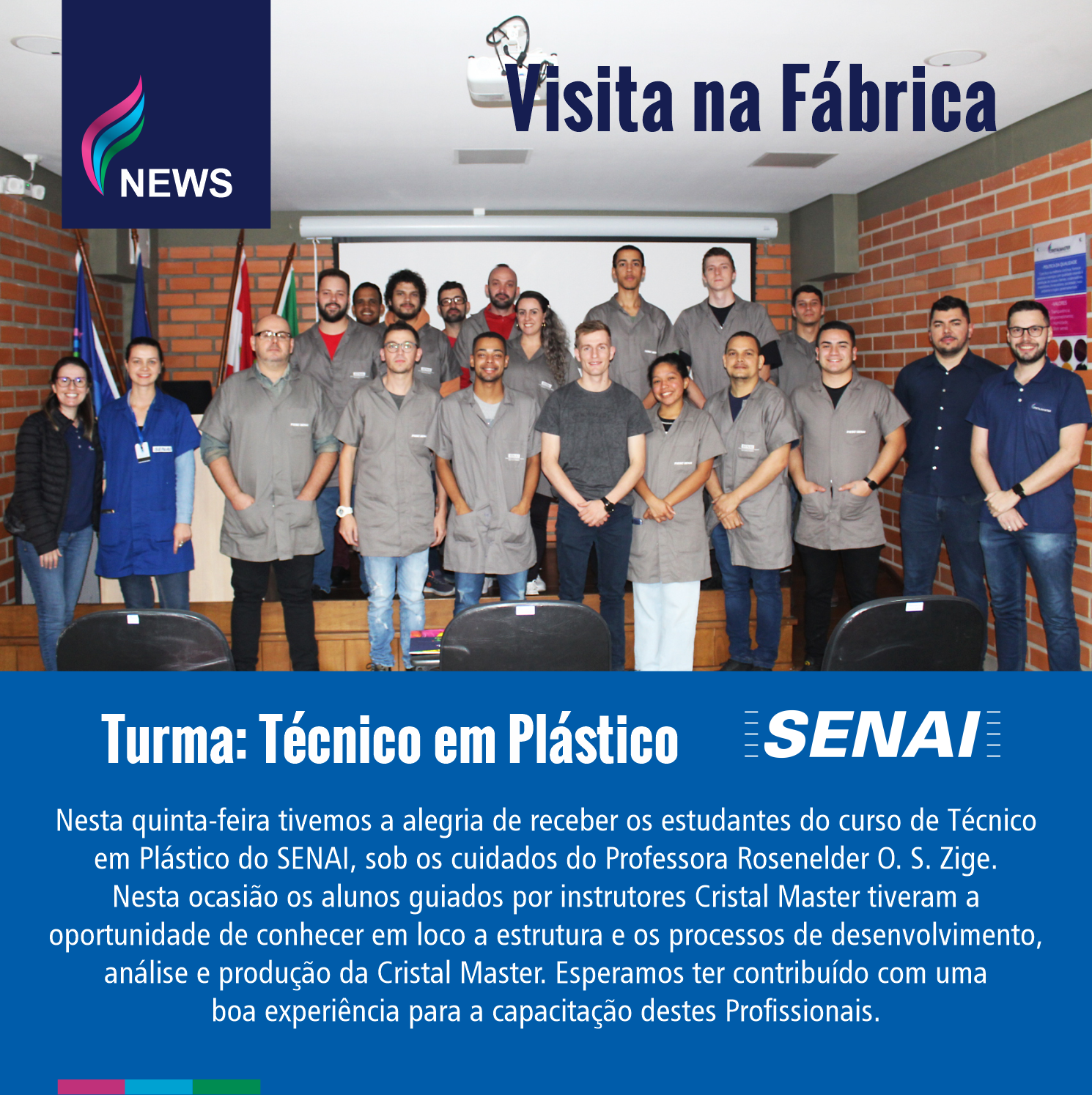 Visita na Fábrica - SENAI - 14-09-23