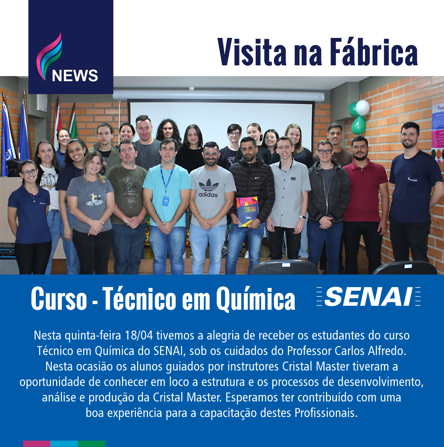 Visita na Fábrica - SENAI 18/04/2024