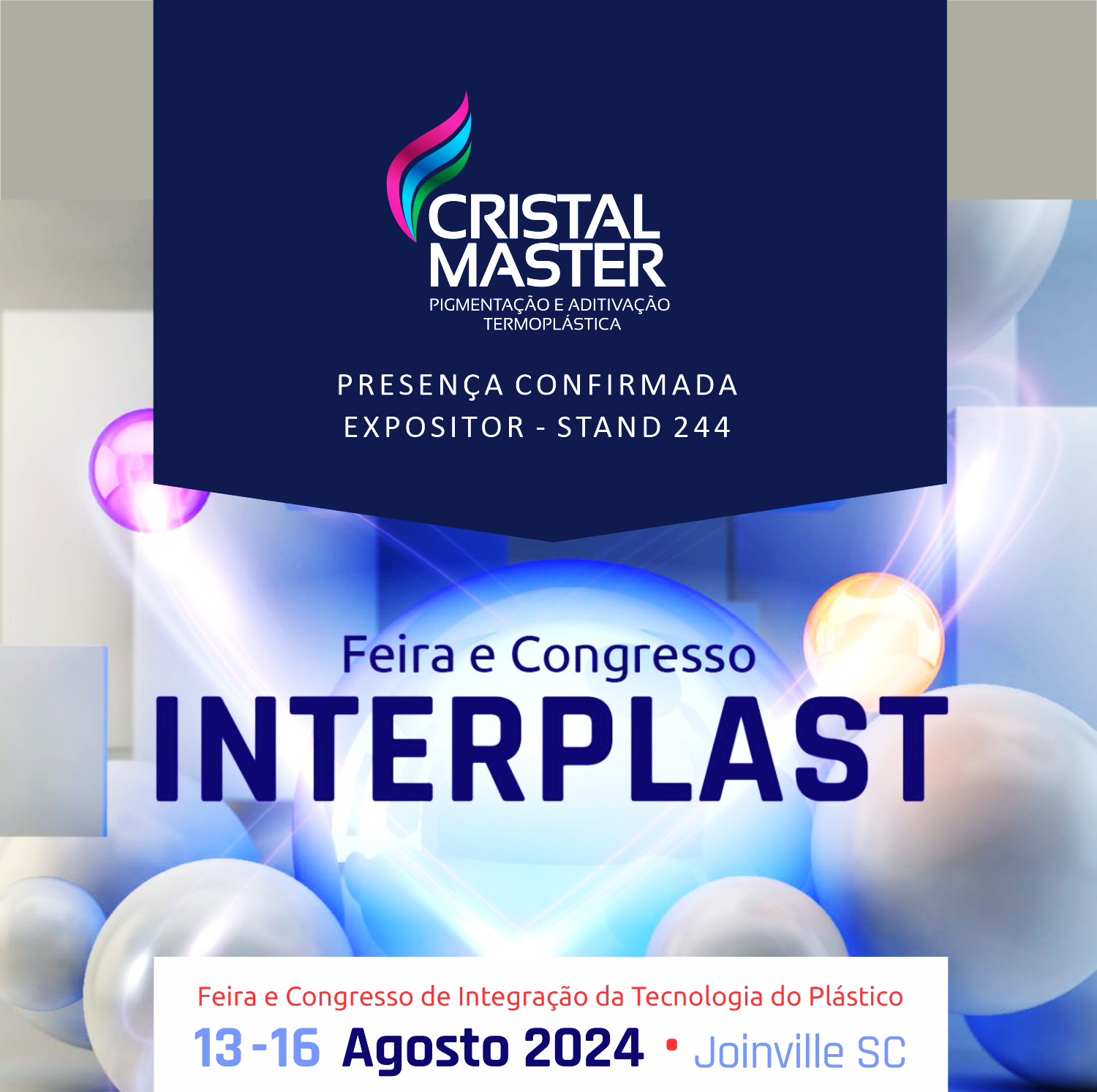Confirmação da Presença na Interplast 2024 - publicado em: 06/05/24