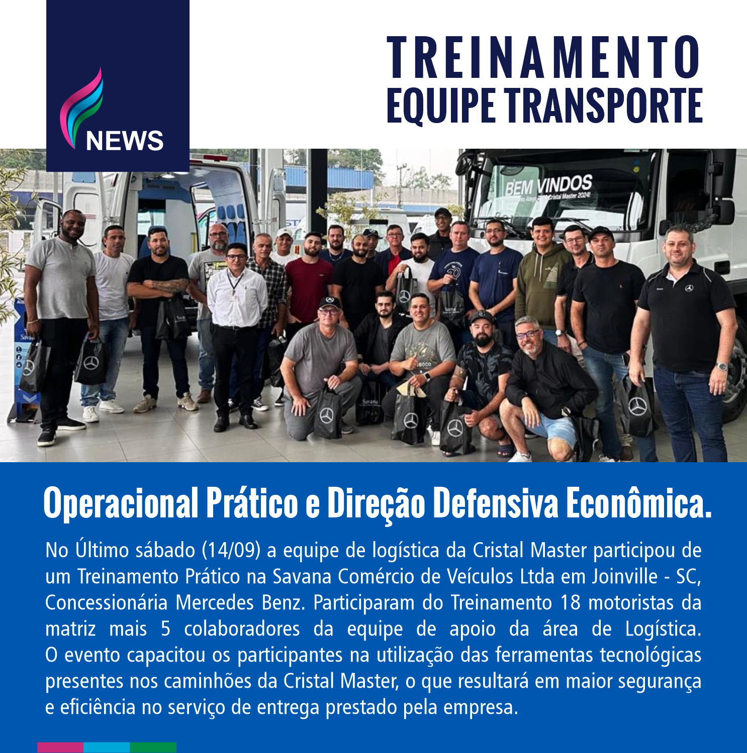 Treinamento Equipe Transporte - 14/09/24