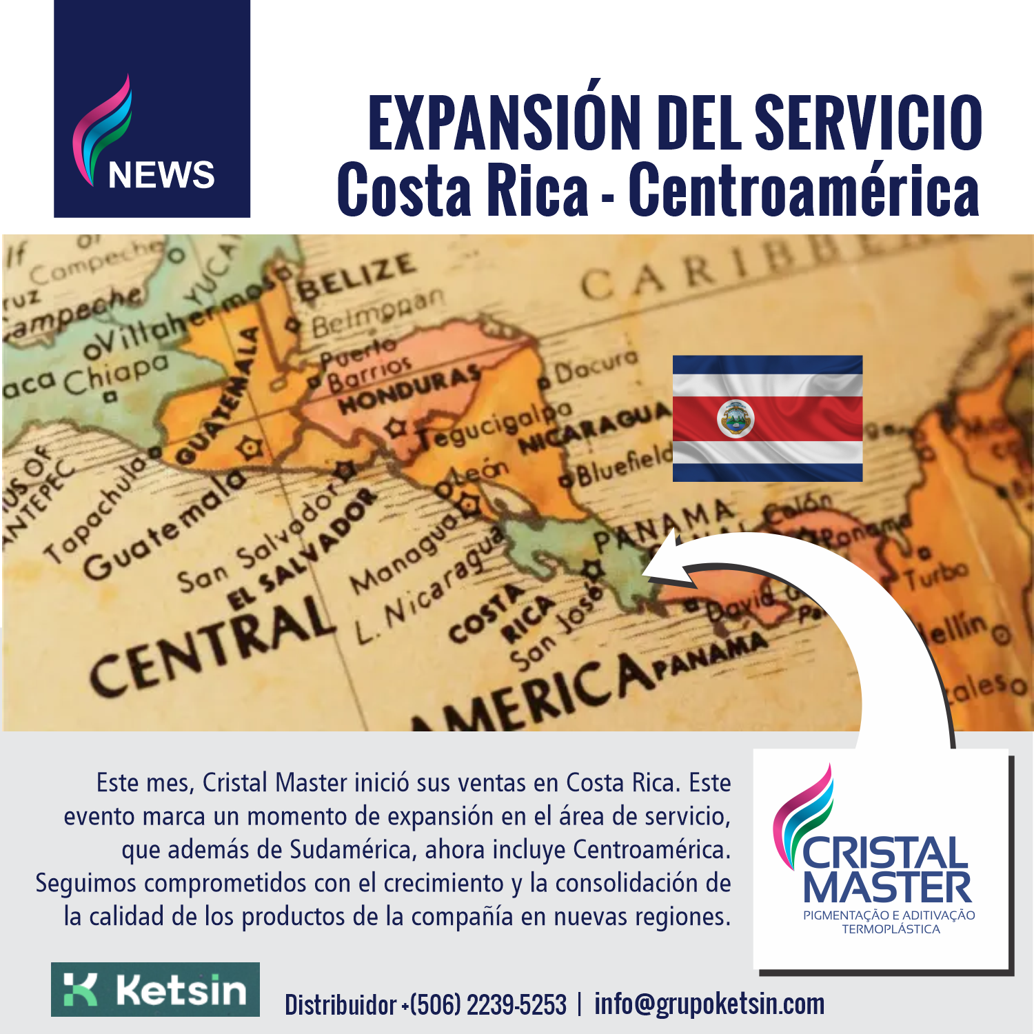 Expansão de Atendimento - América Central - Costa Rica - 03/07/25