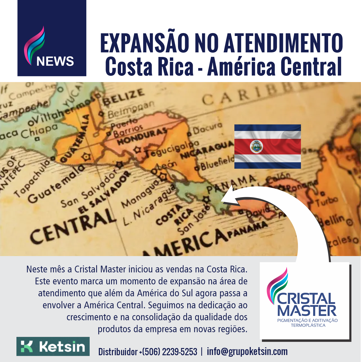 Expansão de Atendimento - América Central - Costa Rica - 03/07/25