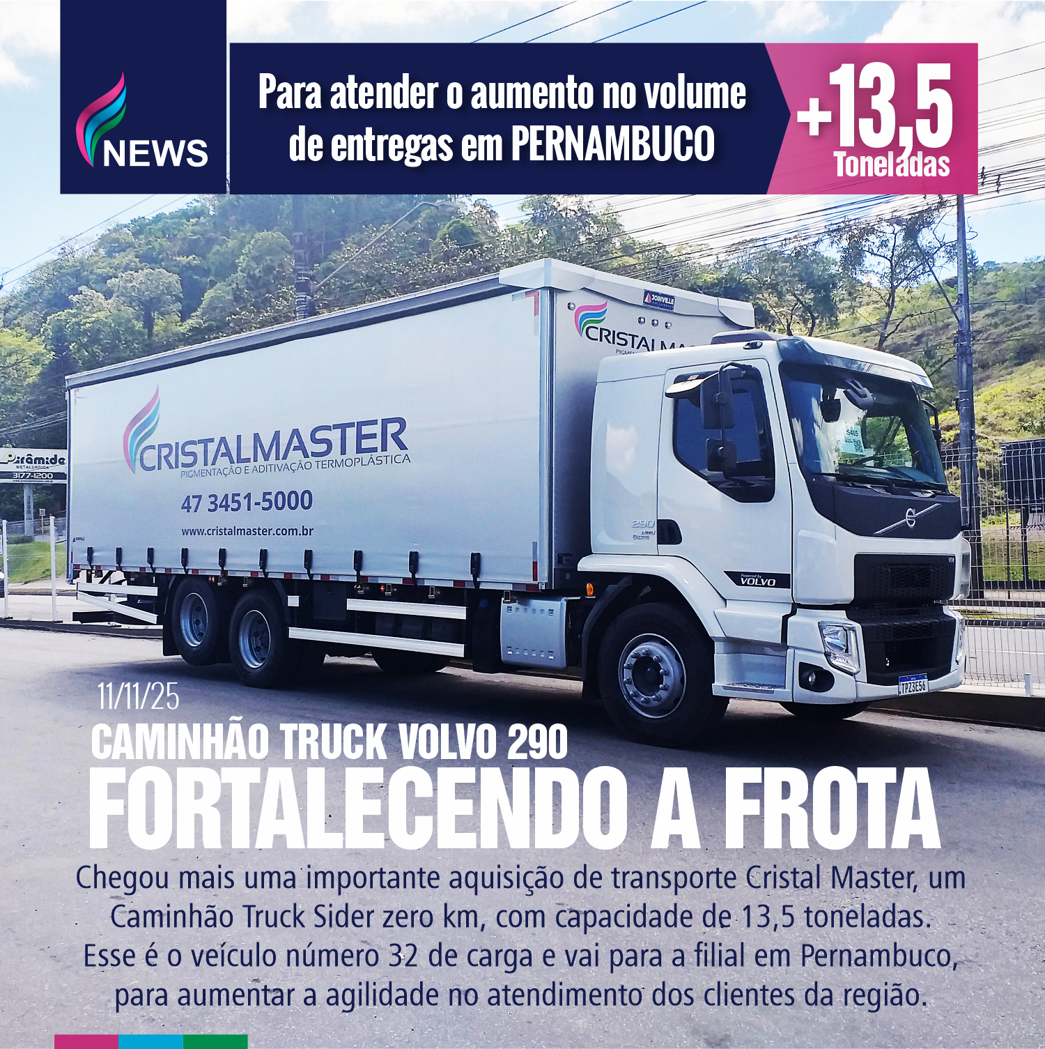 NEWS  |  Fortalecendo a Frota em Pernambuco