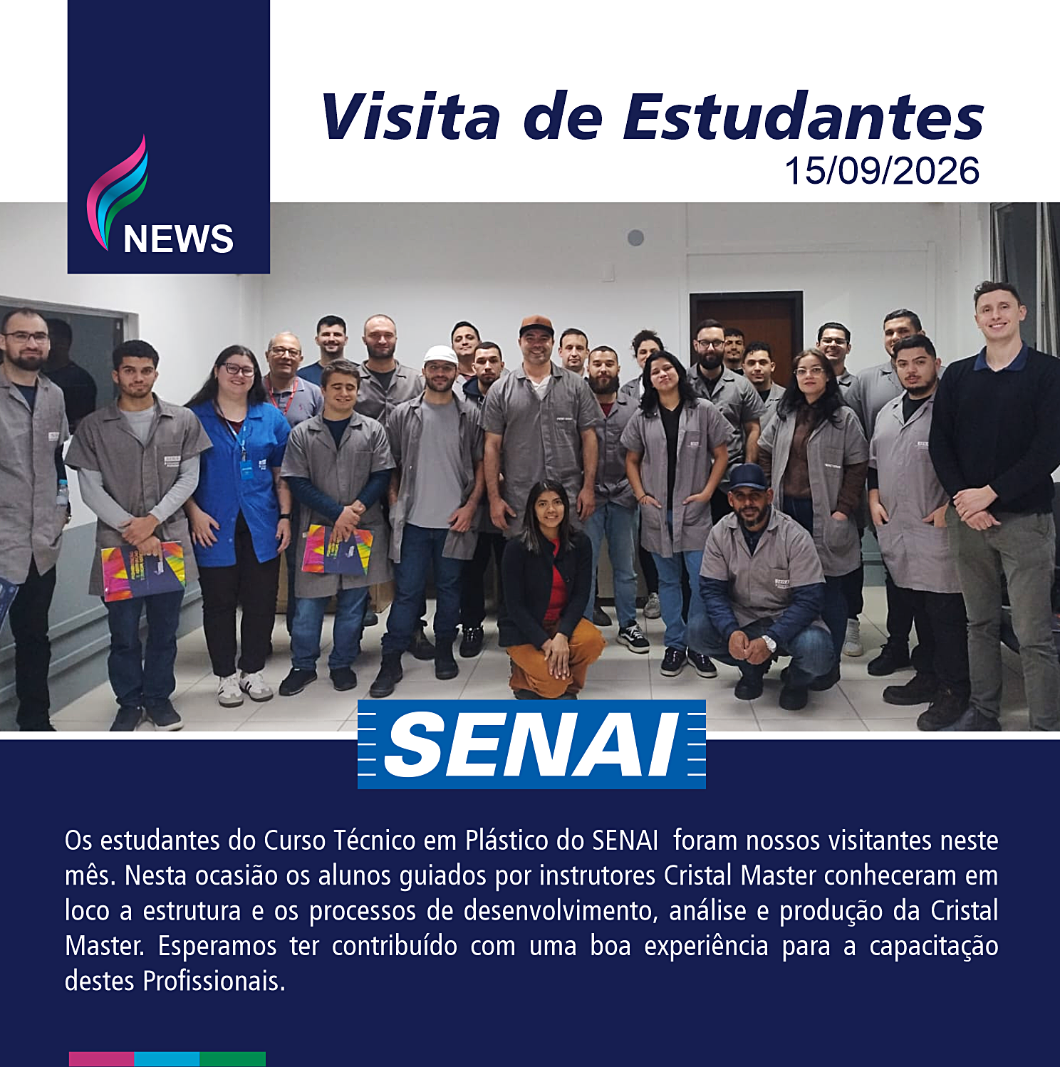 Visita de Estudantes SENAI 15/09/26